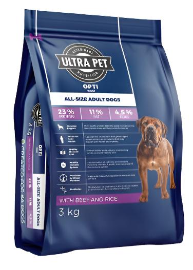 Ultra Dog Optiwoof Beef and Rice